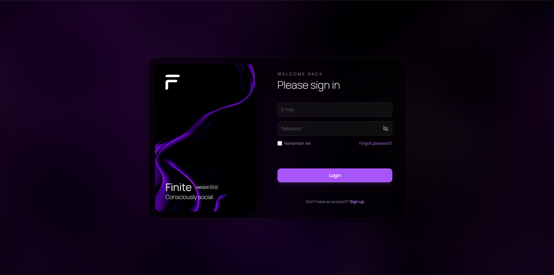 The Finite login